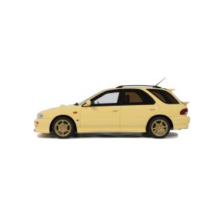 Subaru Impreza WRX STI Version VI Sport Wagon Cashmere Yellow 1999 OttO mobile 1:18 Resinemodell (Türen, Motorhaube... nicht zu öffnen!)